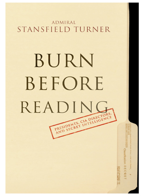 Title details for Burn Before Reading by Turner Stansfield - Available